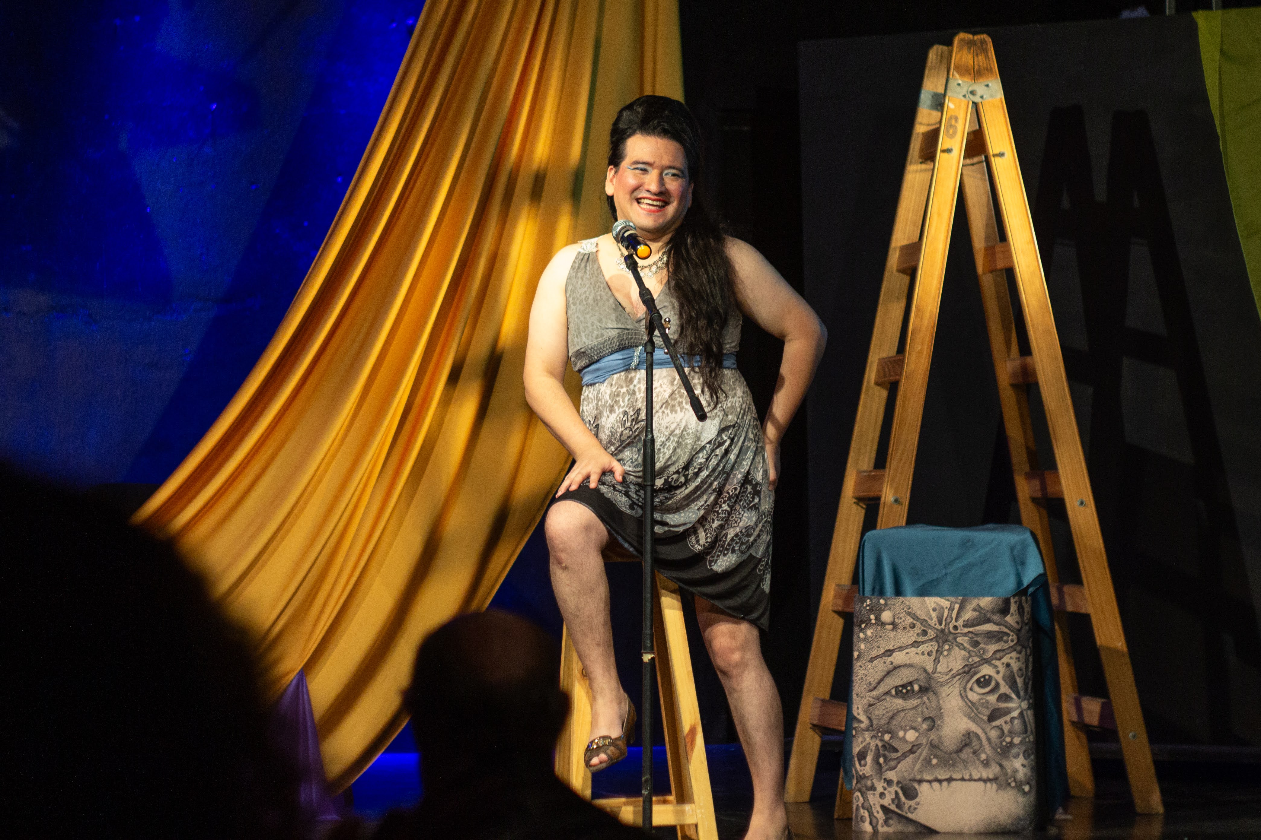 Actor en escena unipersonal